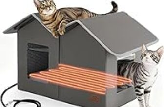 Bedsure Extra Wide Weatherproof and Warming Cat Shelter for $21.95