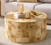 36″ Better Homes & Gardens Burlwood Round Coffee Table for $104
