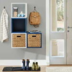 Better Homes & Gardens Wall Mounted Cube Shelves Set of 4 for $28.00