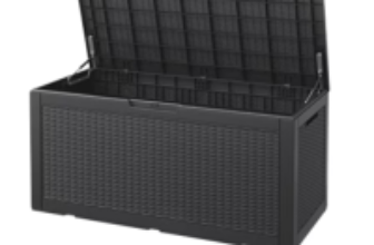 Bifanuo 80-Gallon Resin Deck Box with Lock – $49.99 at Walmart (Save $110)