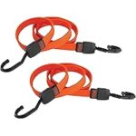 2-Pack Black+Decker 48-Inch Flat Bungee Cord Straps for $4.99