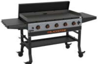 Blackstone Bronco 5-Burner 44″ Propane Flat Top Grill Griddle for $397