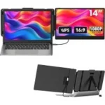 Bonitoys 14″ 1080p IPS USB-C Laptop Screen Extender Set for $65.99