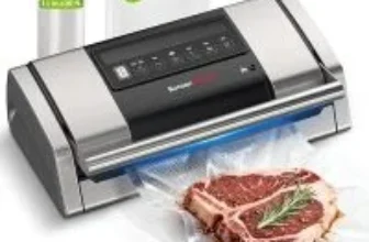 Bonsenkitchen VS5100 Vacuum Sealing Machine for $47.99 – Includes 1 Roll Bag and 10 Pre-Cut Bags