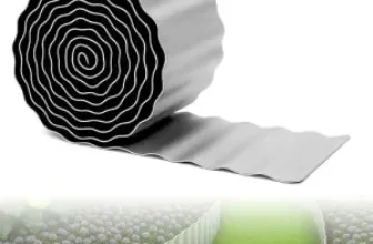 Bonviee 8” x 40’ Metal Landscape Edging Kit for $24