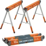 Bora WorkhorseXT Height Adjustable Saw Horse 2-Pack for $99.99