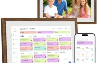 Canupdog 10.1″ Digital Calendar Chore Chart with Touchscreen for $85