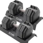 CAP Barbell Adjustable Hex Dumbbell Weights – 55 lbs Pair for $209.99