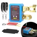 Car Battery Disconnect Switch with Remote Control for $19.99