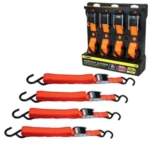 4-Piece CargoLoc 8′ S-Hooks Tie Downs for $9.02