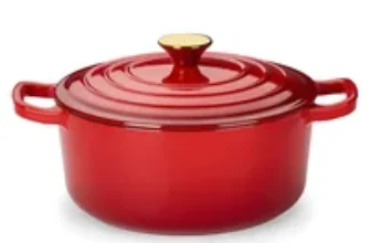 Carote 4.5QT Enamel Cast Iron Dutch Oven Pot for $29.99