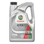 5-Quart Castrol GTX Full Synthetic 0W-20 Motor Oil for $19