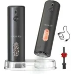 Circle Joy Rechargeable Electric Salt and Pepper Grinder Set for $11.99