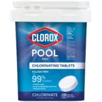 CLOROX Pool & Spa Active99 3” Chlorinating Tablet – 35LB for $131.49