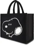 Concept One Peanuts Snoopy Faux Fur Tote Bag for $9.99