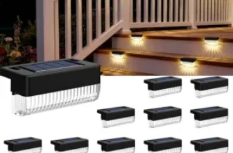 16-Pack COOZAMING Solar Deck Lights for $13 with Free Shipping