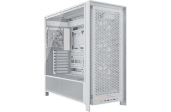 CORSAIR Frame 5000D RS Mid-Tower PC Case with 4 Pre-Installed Fans for $71.99