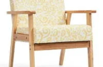 Costway Modern Accent Armchair Upholstered Lounge Chair $38.99 at Walmart