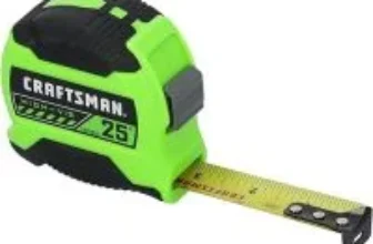Craftsman CMHT38225LW 25ft High-Visibility Tape Measure for $5.99