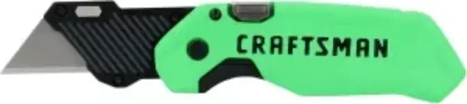 Craftsman High-Visibility Folding Utility Knife for $9.98