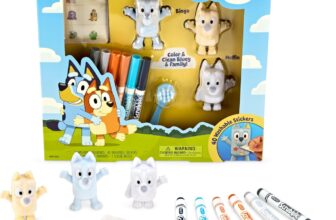 Crayola Scribble Scrubbies Deluxe Bluey Playset (3ct) – $9 ( 40% off )