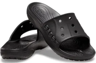 Crocs Baya II Unisex Slides in Black for $14 with Free Shipping