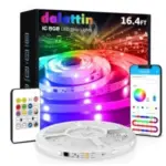 Dalattin 16.4′ 5050 LED Strip Lights Now $4.99