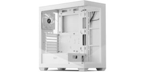 darkFlash ATX Mid-Tower PC Case (DS900) in White for $40 with Code
