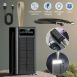 120W Solar Power Bank with 70000mAh Capacity for $40.99