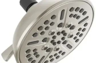 Delta Faucet 8-Spray Touch-Clean Shower Head for $20