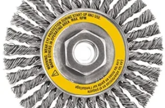 DeWalt 4″ x 5/8″ Stainless Steel Wire Wheel Stringer Bead for $15