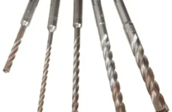 DeWALT 5-Piece SDS Plus Rock Carbide Tip Hammer Bits Set for $15