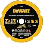 DEWALT 3-Inch Fine Finish Ultra Sharp Carbide Cut Off Wheel for $8.97