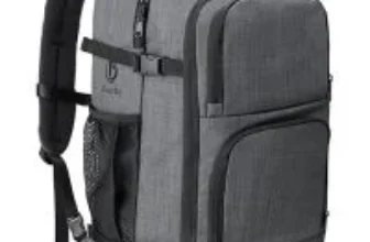 Dinictis 17″ Laptop Travel Backpack with Concealable Straps for $17.99