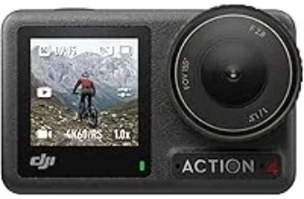 DJI Osmo Action 4 Standard Combo Action Camera for $208.99