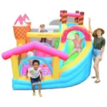 Doctor Dolphin Inflatable Bounce House Castle with Air Blower for $143