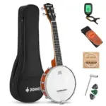Donner 4-String 23″ Banjo Kit with Tuner and Gig Bag for $76