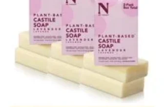 3-Pack Dr. Natural Castile Gentle Bar Soap – Lavender – $8.94