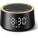 Dreamegg D1 Nova White Noise Sound Machine with Alarm Clock for $13.74