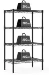 47″ DUMOS 4-Tier Metal Wire Storage Shelves for $28