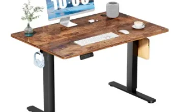 DUMOS 40″ Electric Standing Desk Now $66 with Free Shipping