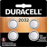 4-Pack Duracell 2032 3V Lithium Batteries for $3.99