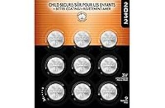 Duracell CR2032 3V Lithium Battery 9-Pack for $9.39
