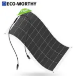 ECO-WORTHY 130W Portable Flexible Solar Panel for $55.99 – 53% Off