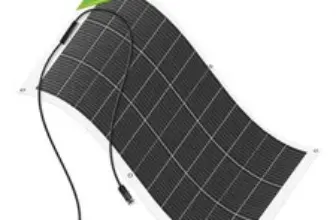 ECO-WORTHY 130W Portable Flexible Solar Panel for $55.99 – 53% Off
