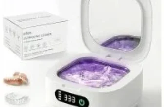 Elfois 45kHz 3-Mode Portable Ultrasonic Cleaner with UV – Now $31.34