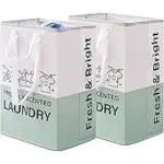 2-Pack ELONG HOME 92L Laundry Baskets for $9.99