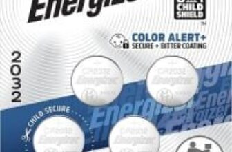 Energizer 2032 3V Lithium Coin Batteries (4-Pack) for $4.22