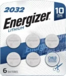 6-Pack Energizer CR2032 Lithium Coin Cell Batteries for $5.55