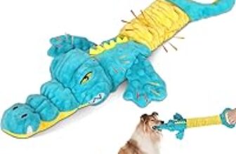 Eneston Cute Alligator Dog Toy for $6.99